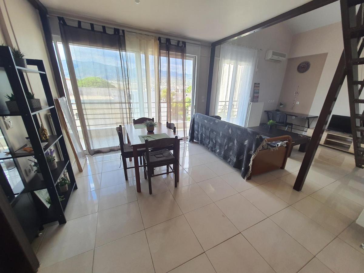 Seaside Beach Apartment Kalamáta Kültér fotó