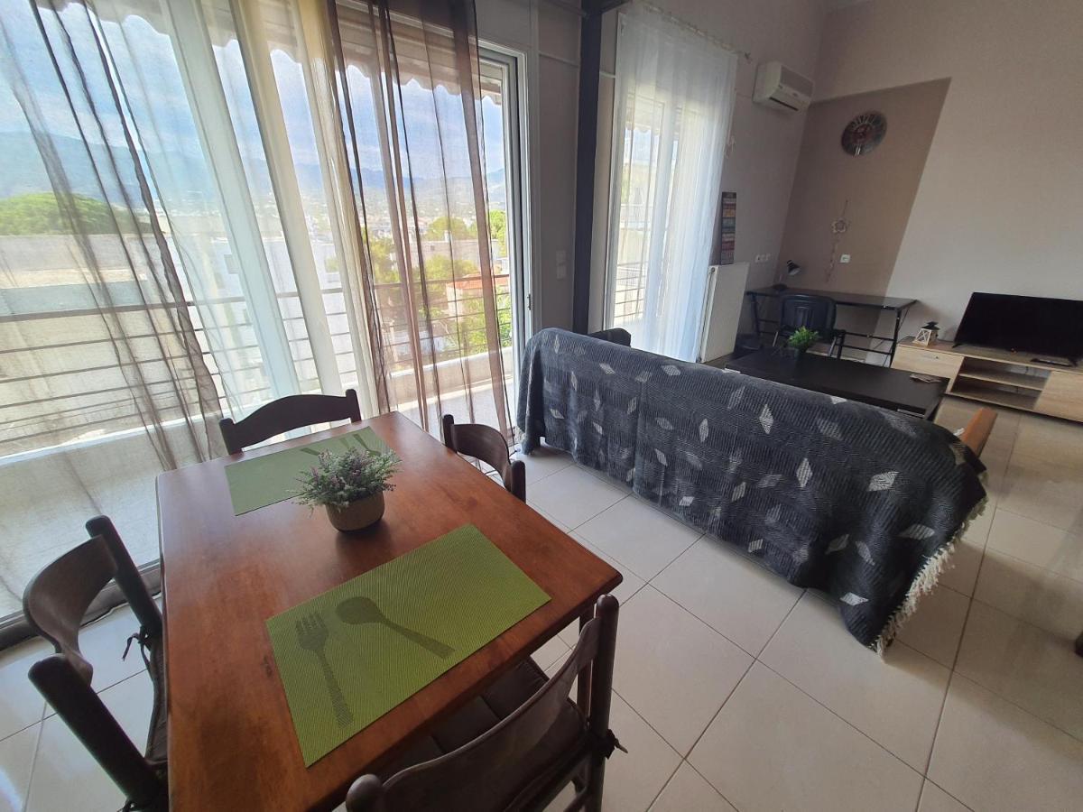 Seaside Beach Apartment Kalamáta Kültér fotó